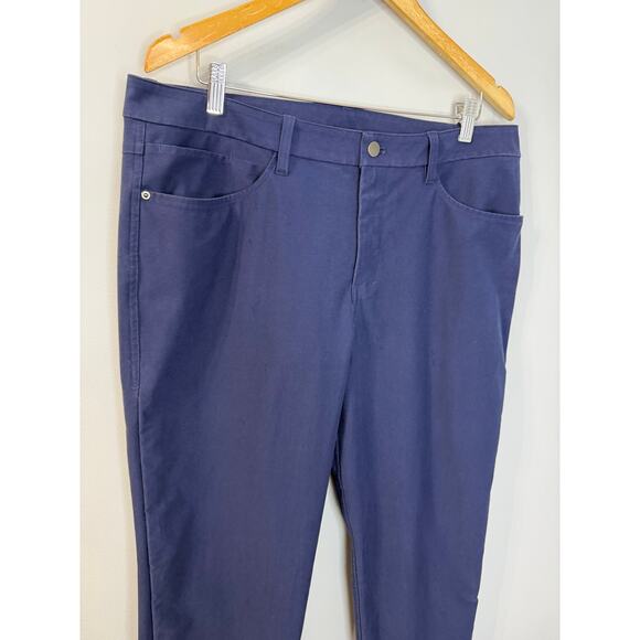 Lululemon ABC Classic-Fit 5 Pocket Pant Utilitech Blue Men's 36x31 - Picture 2 of 8